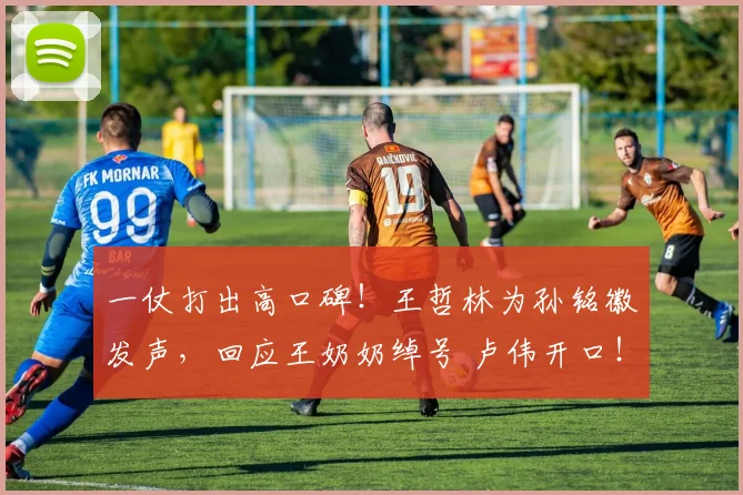 一仗打出高口碑!王哲林为孙铭徽发声,回应王奶奶绰号 卢伟开口!
